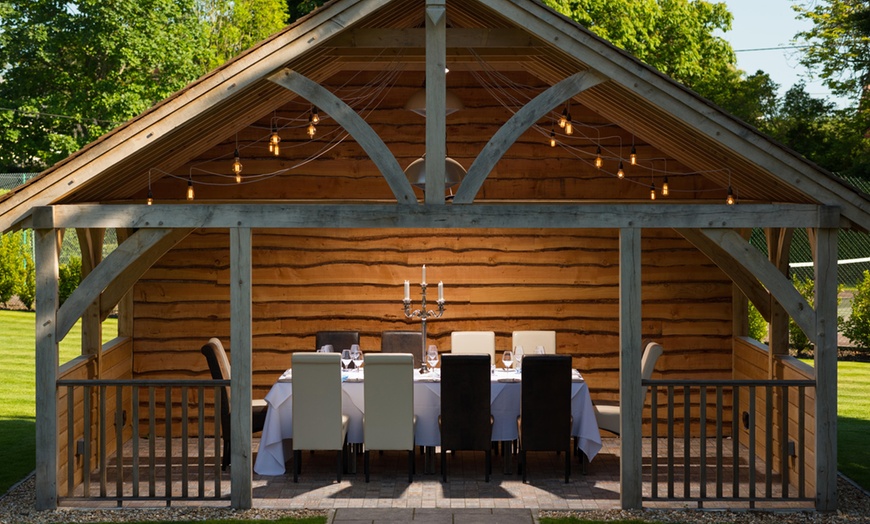 Image 9: New Forest: Standard Room with Dinner Food Credit