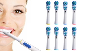 Dual Clean Replacement Brush Heads Compatible with Oral-B