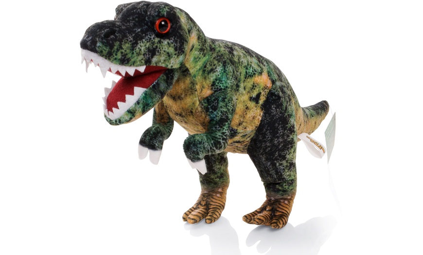 Image 6: Set of Three Jumbo Plush Dinosaurs