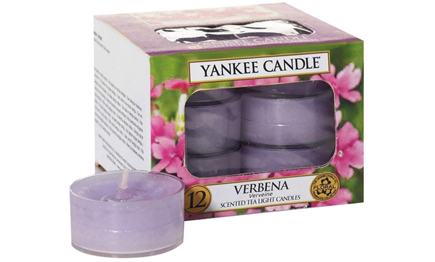 Image 12: Yankee Tea Light Candles