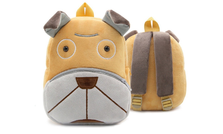 Image 10: Kids' Cartoon Animal Backpack