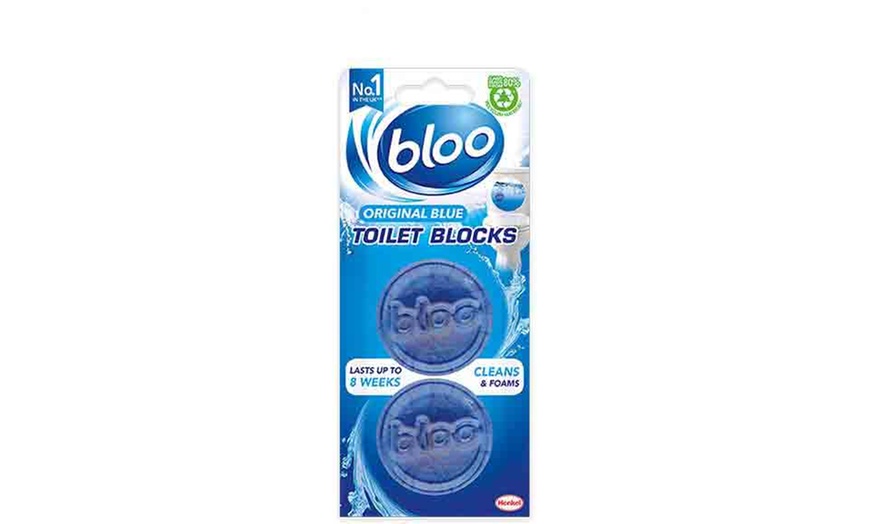 Image 3: 5 or 10 Packs of Bloo In Cistern Original Twin Toilet Blocks