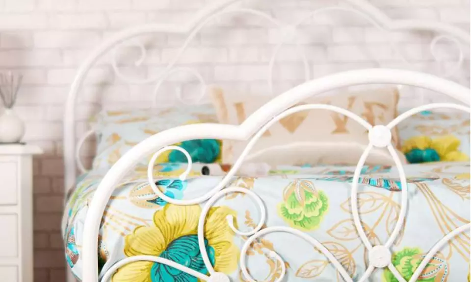 Versailles Metal Bed Frame with Optional Mattress - Image 4