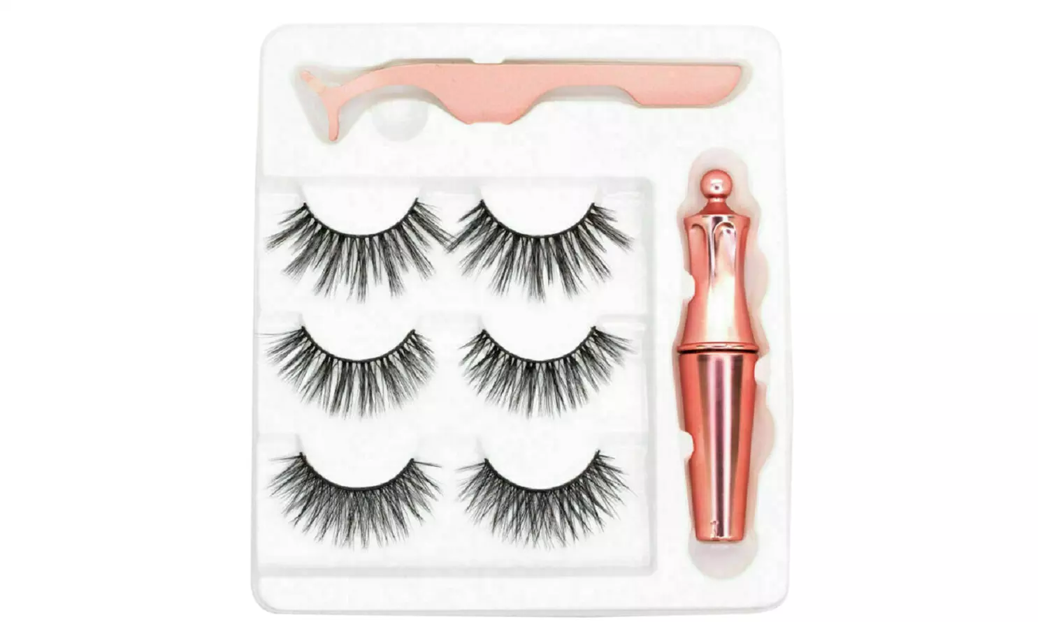 Magnetische Kunstwimpern und Eyeliner