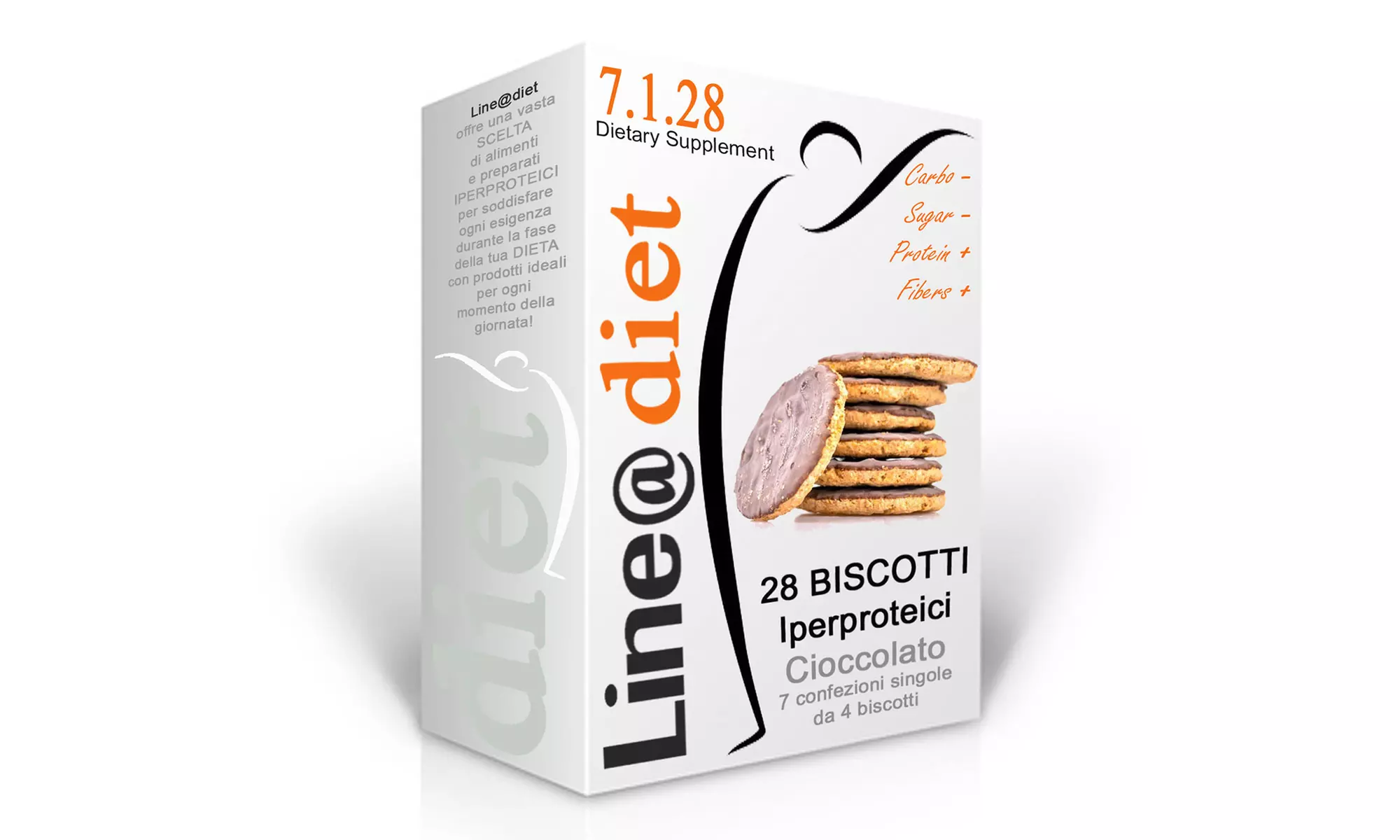 1, 2 o 4 confezioni di biscotti proteici Lineadiet