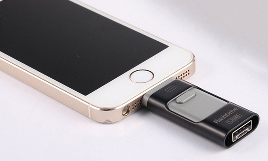 Image 8: 3-in-1 iFlash Drive Memory Stick