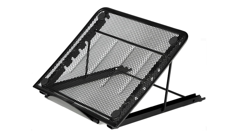 Image 4: Mesh Laptop Stand