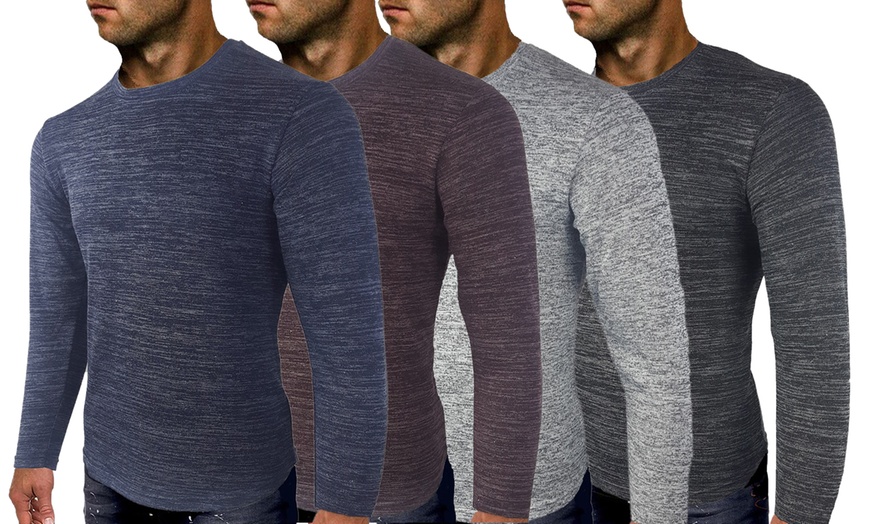 Image 1: Men's Jordan Lightweight Sweater