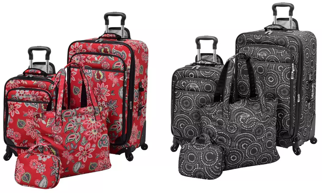 Waverly Boutique Softside Spinner Luggage Set (4-Piece) - Primary Image