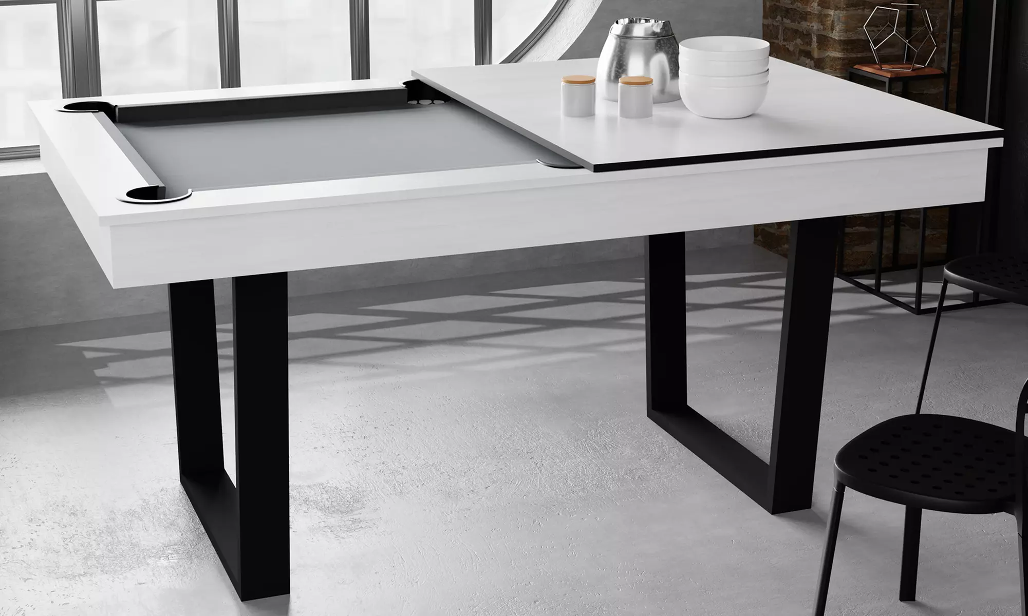 Billard Américain convertible Horizon Sokker de JT2D