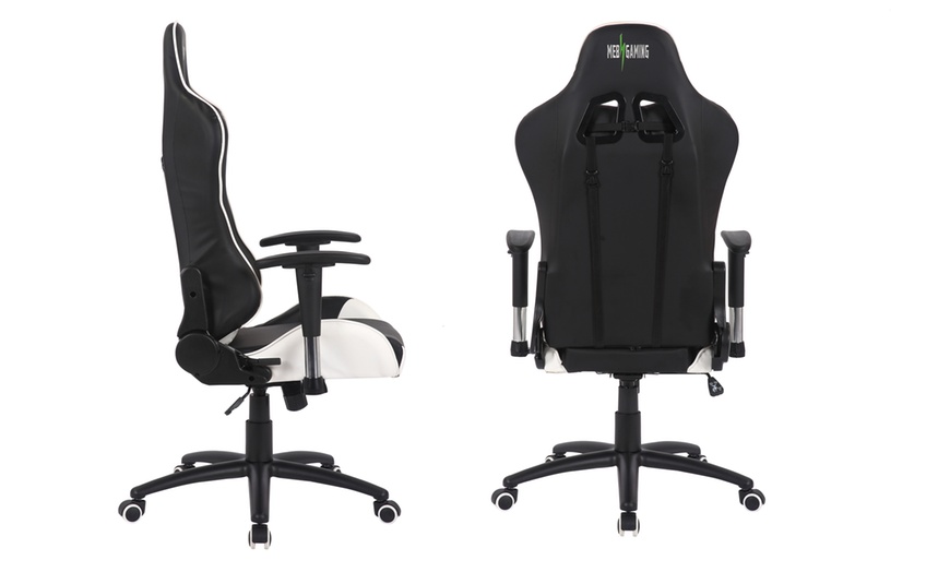 Image 6: Silla de gamer direccional