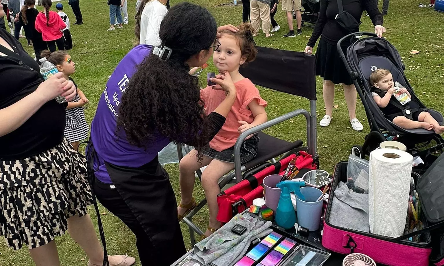 Enjoy Face Painting For Two Hours For Approximately 30 Children