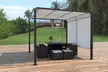 Pergola en aluminium Kolkata avec toit amovible - Second Medium