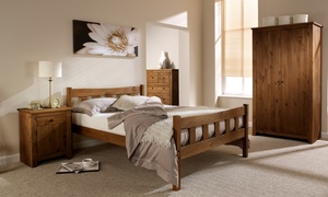 Solid Wood Shaker Bed Frame