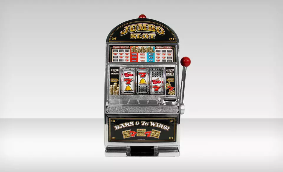 $49.99 for a Jumbo Slot Machine Bank ($69.99 List Price). Free Shipping and Returns. - Second Medium