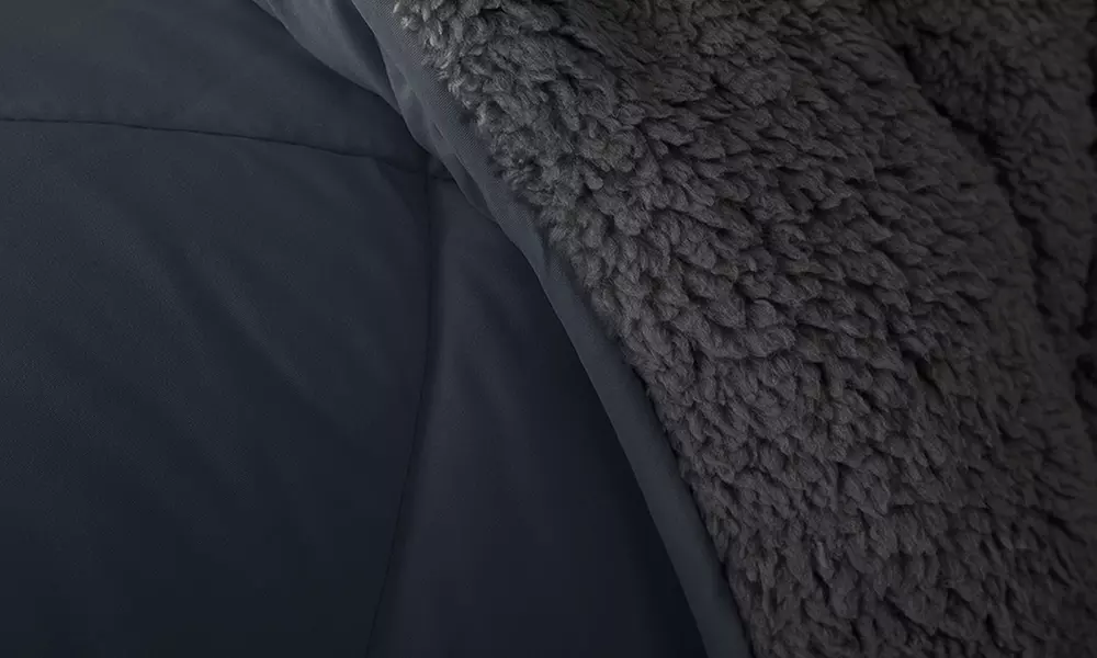 Sherpa-deken voor op bed van het merk Sampur