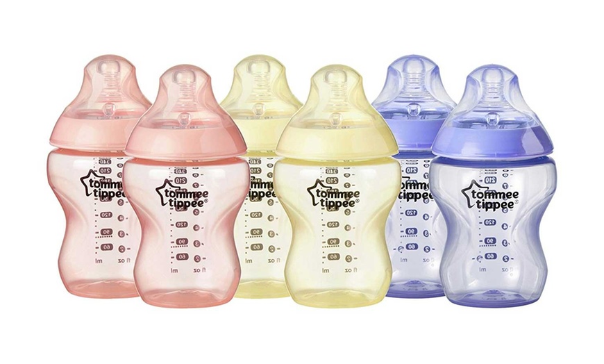 Image 2: Six-Pack of Tommee Tippee Bottles