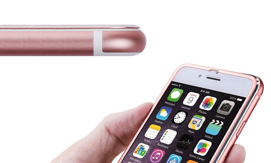 Image 4: One or Two 3D Metal-Tempered Screen Protectors for iPhone