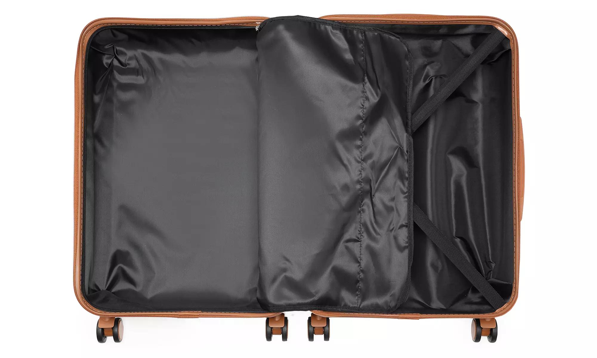 One- or Three-Piece British Traveller ABS Suitcase with Lock