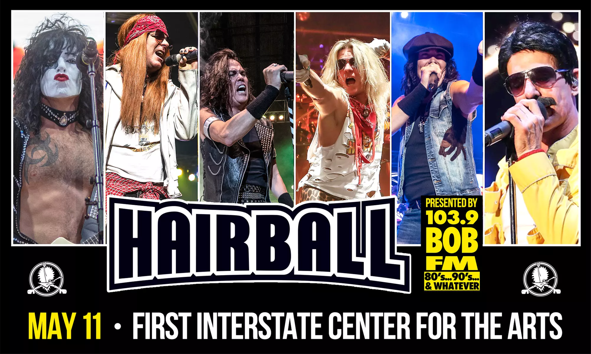 103.9 BOB FM Presents HAIRBALL on May 11 at 7.30 p.m. - Primary Image