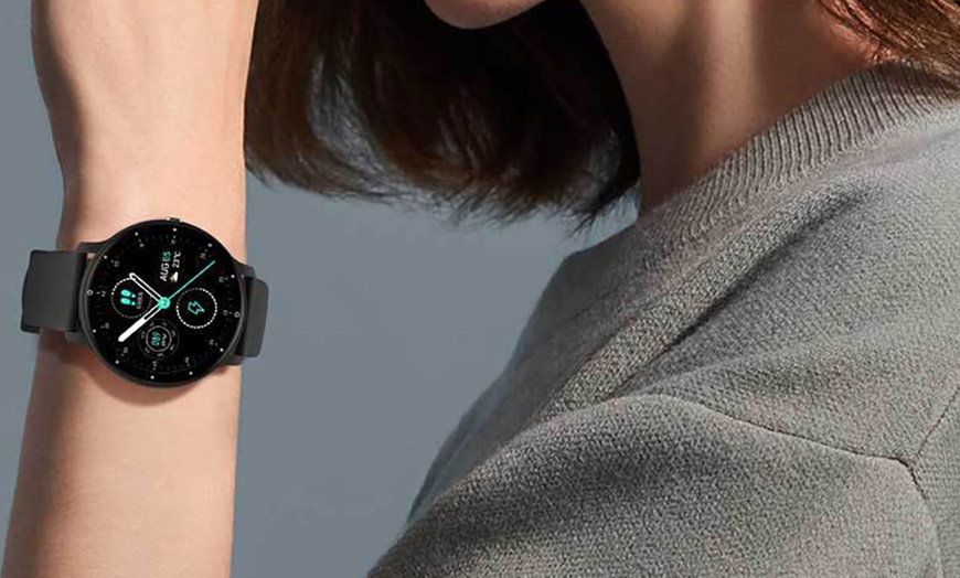 Image 4: Smartwatch ZL02D mit rundem Display