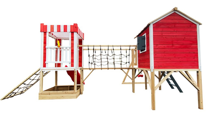 Image 9: Home Deluxe Spielpark „Wunderland“ optional mit Schaukel