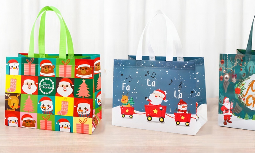 Image 2: Christmas Gift Tote Bags