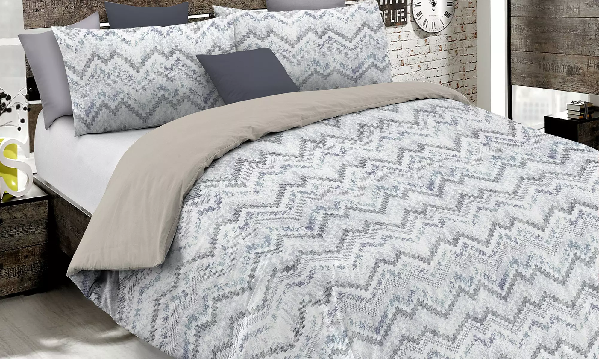 Copripiumino Fashion Made in Italy no stiro Datex