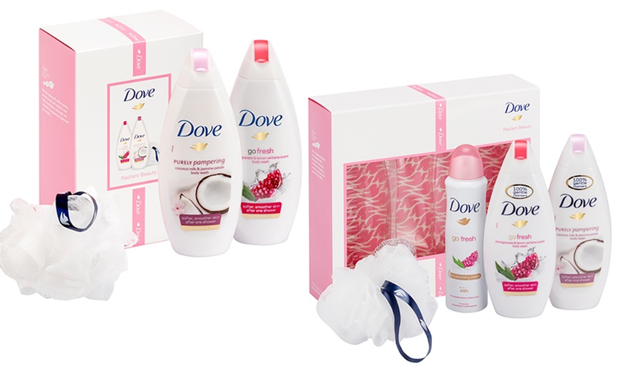 Image 1: Dove Radiant Beauty Gift Set