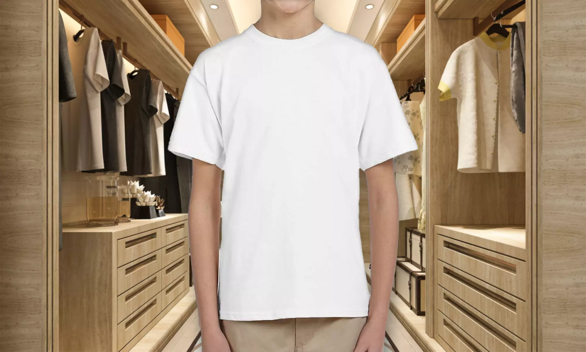 10-Pack Fruit of the Loom Boys  White Crew T-Shirts