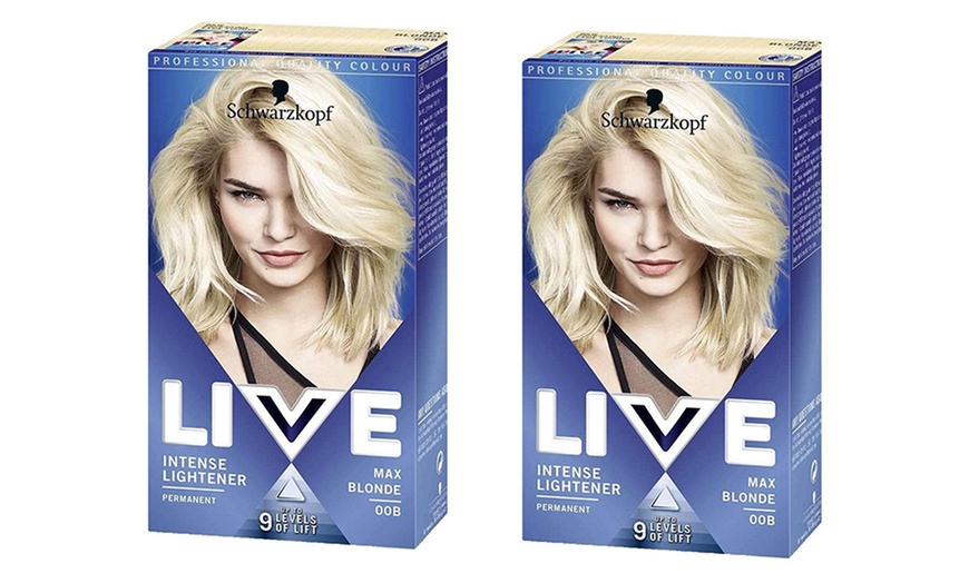 Image 49: 1 ou 2 boîtes de teinture cheveux "Live Intense Colour" de Schwarzkopf