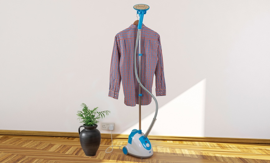 Image 1: Upright Garment Steamer