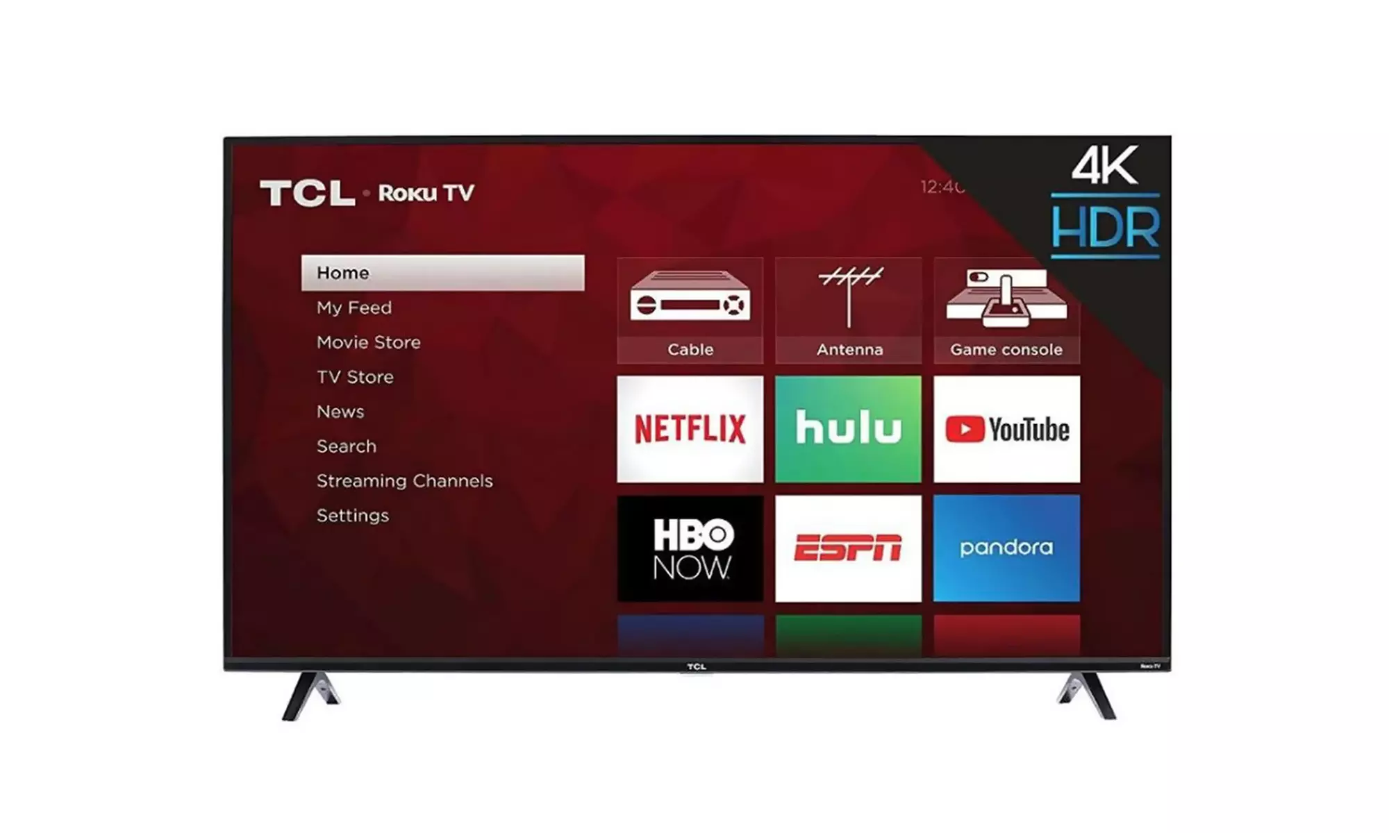 TCL 50S425 50" 4K Smart LED Roku TV 2019 (Refurbished) - Primary Image
