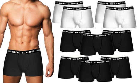Set 10 boxer All Blacks disponibili in 4 taglie
