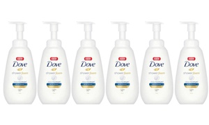 6x Dove Body Foam Wash 400ml