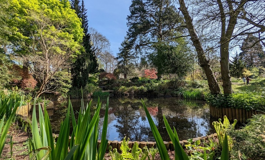 Image 12: Entrance to Capel Capel Manor Gardens & Mini Zoo 