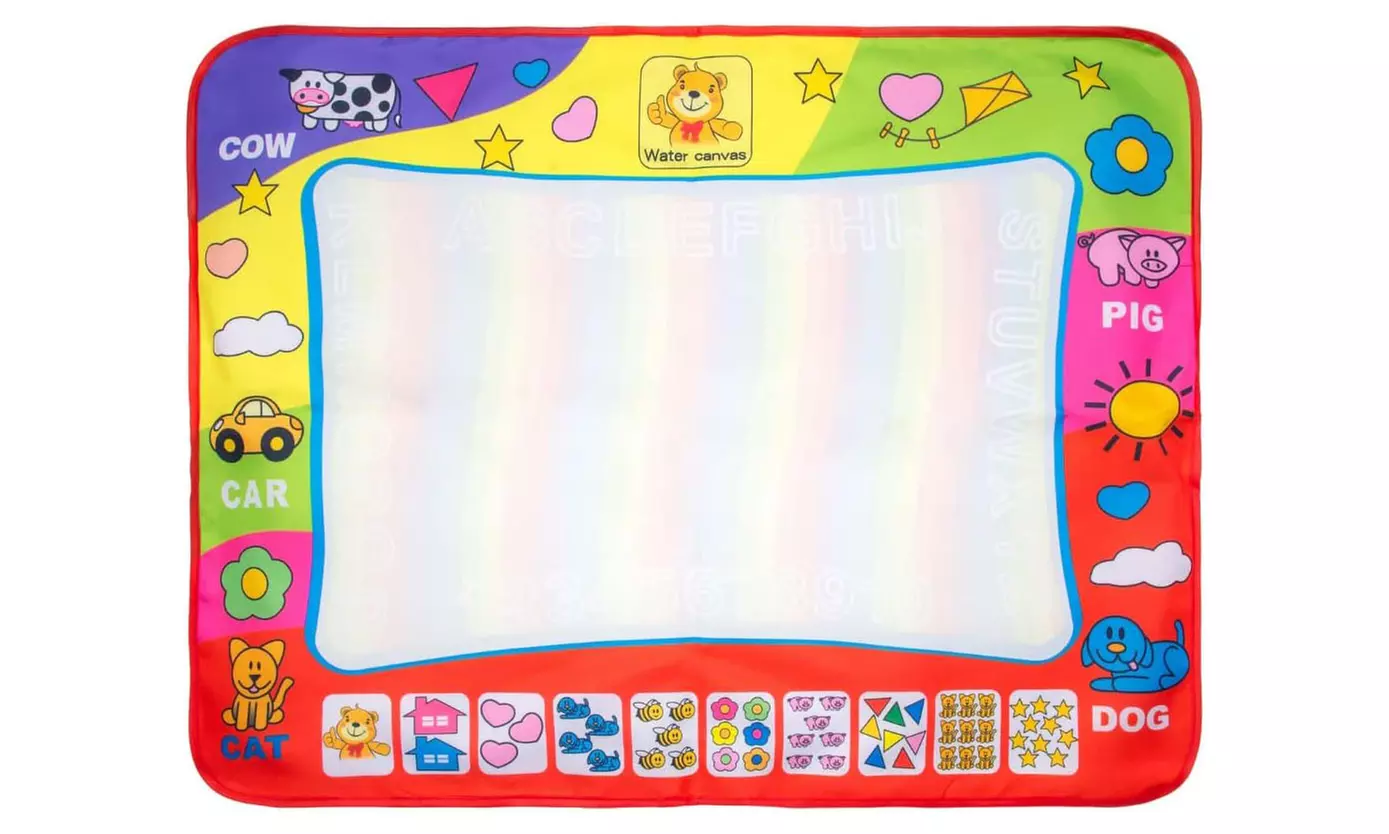 1, 2 of 4 'Aqua Doodle' kleurmatten