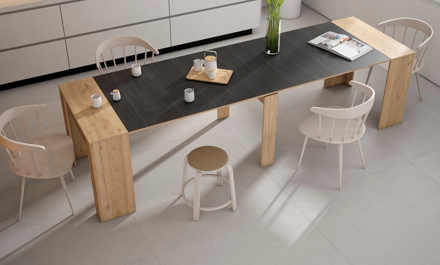 Image 25: New Table console extensible, Accueille jusqu'à 6 et 14 personnes En différentes couleurs