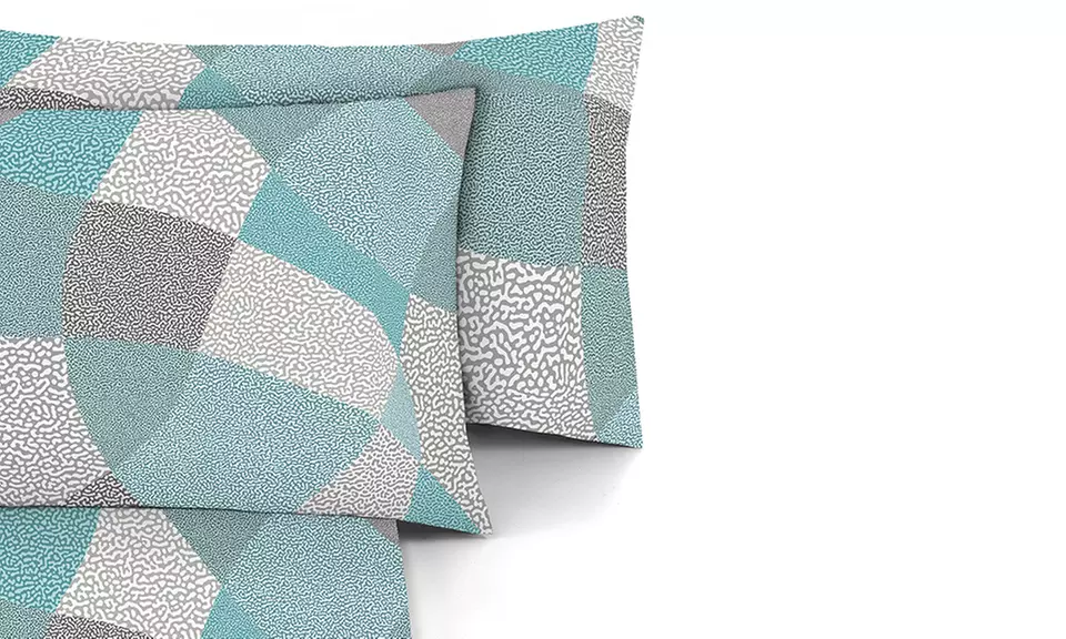 Completo Lenzuola No Stiro, Microfibra effetto Seta, Made in Italy