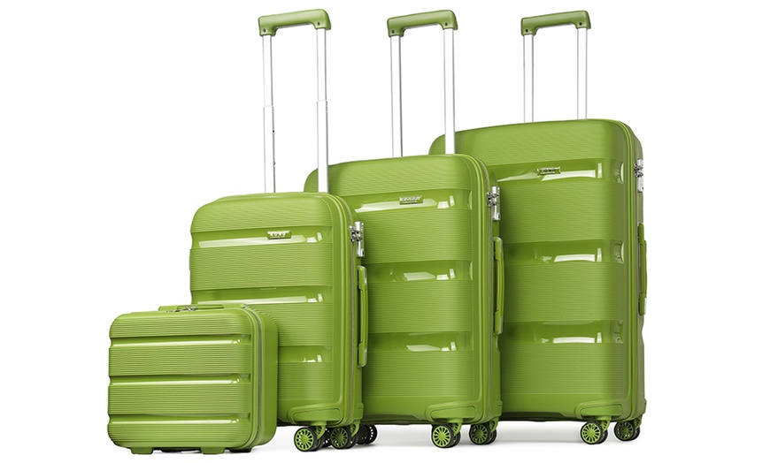 Image 3: Valises Kono avec 4 roulettes pivotantes