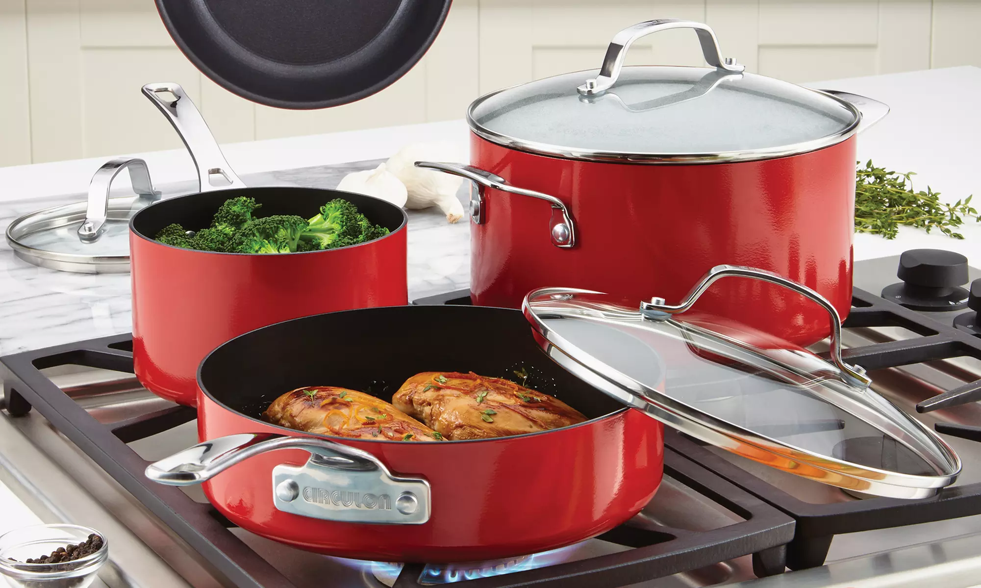 Circulon Genesis Cookware Sets (10- or 12-Piece) - Primary Image