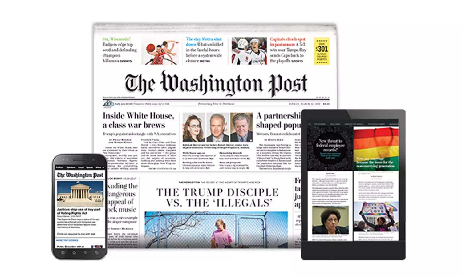 $29 for 52 Weeks of The Washington Post Sunday Home-Delivery with Free Digital Access (86% Off) - Primary Image