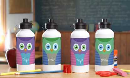 image for Personalized Kids' Water Bottles