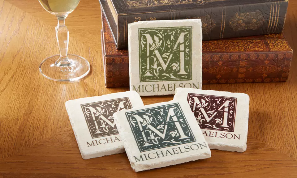 Personalized Coasters from Personalization Mall (Up to 50% Off). - Primary Image