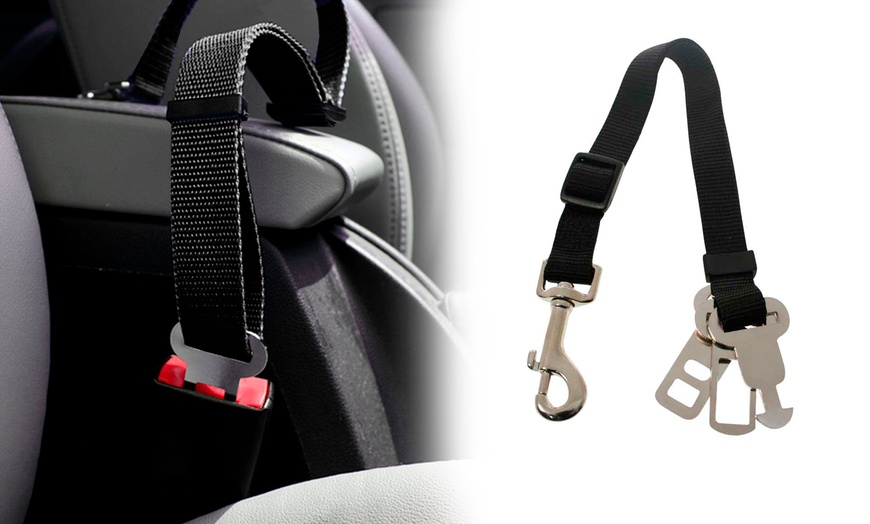 Image 4: Universal Pet Seat Belt Restraint