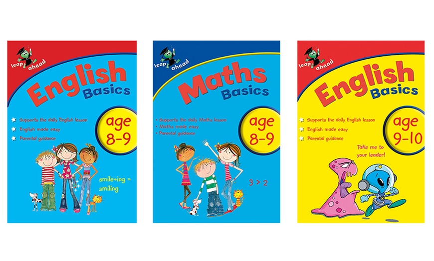 Image 3: Set of Three Leap Ahead Workbooks