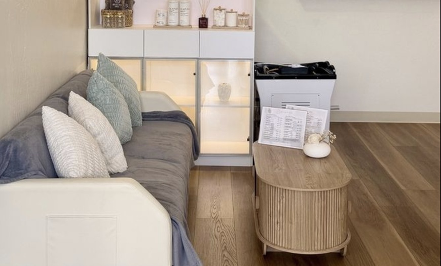 Image 3: Lux HeadSpa for 1-2 w/Shoulder Massage, MiniFacial, Robes & Herbal Tea