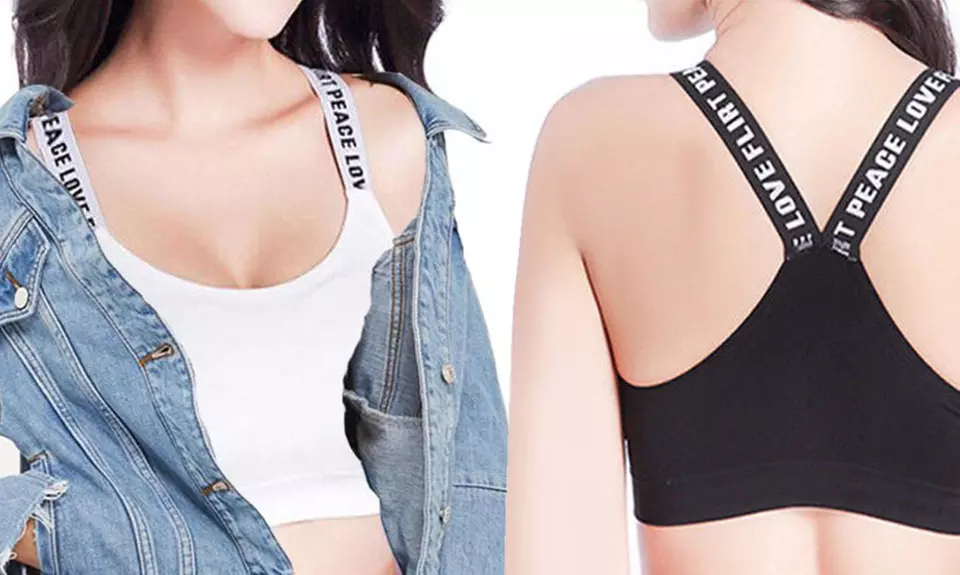 1, 2 ou 4 brassières Peace Love Flirt - Primary Image