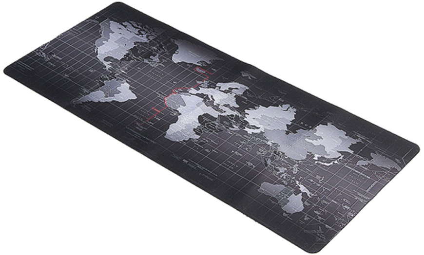 Image 13: Large Anti-Slip Mouse Mat