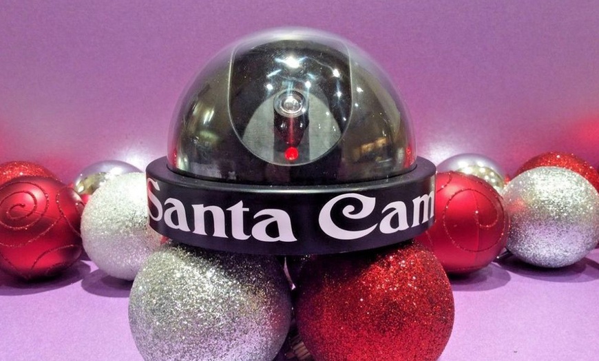 Image 2: Dummy CCTV Santa Camera